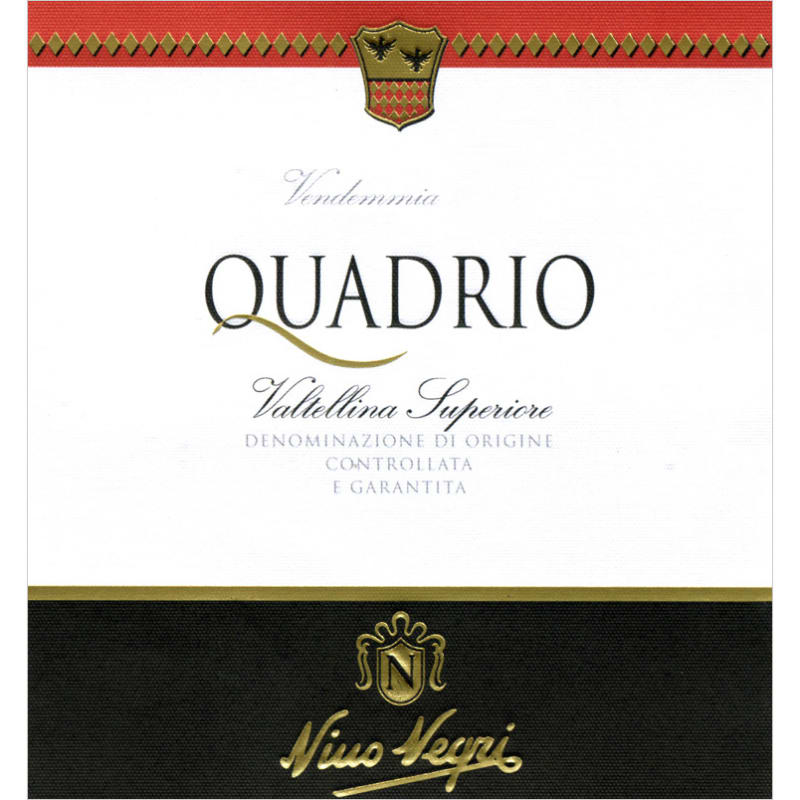 Nino Negri Quadrio Valtellina Superiore 2010 Front Label