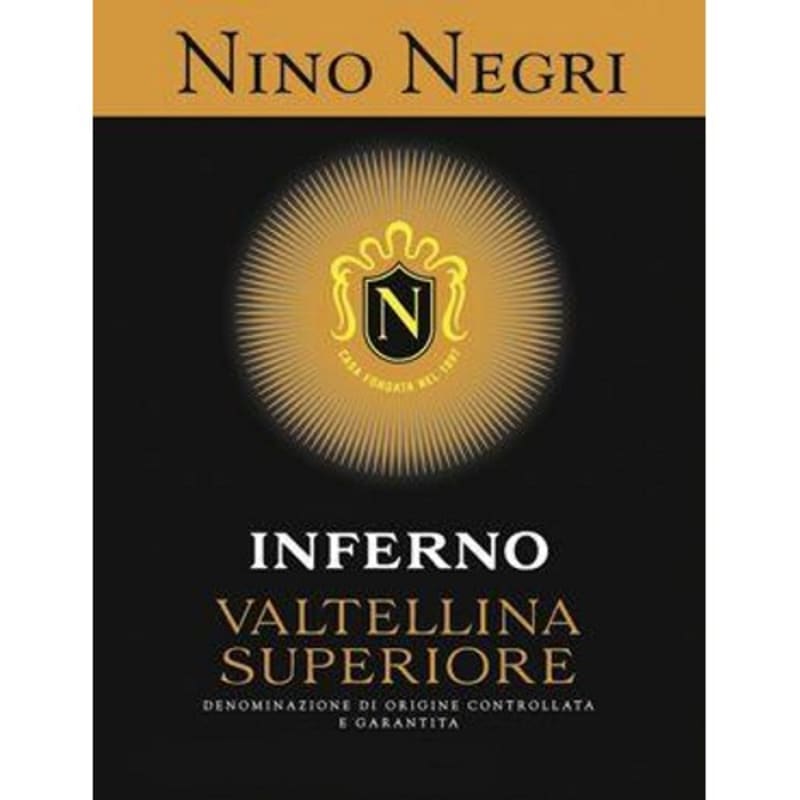 Nino Negri Inferno Valtellina Superiore 2009 Front Label