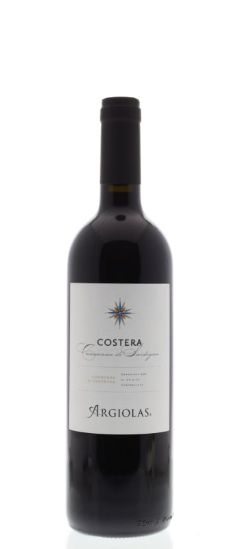 Argiolas Costera 2012 Front Bottle Shot