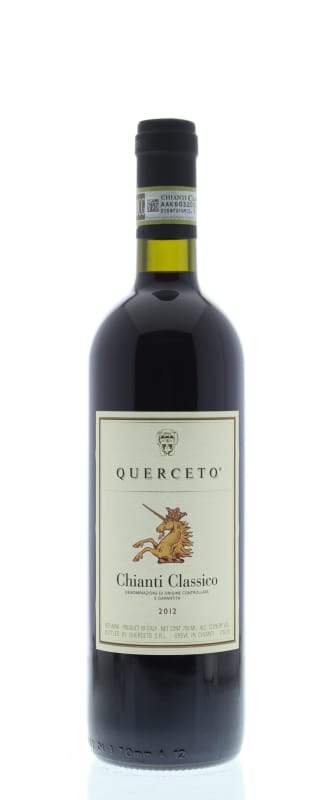 Castello di Querceto Chianti Classico 2012 Front Bottle Shot