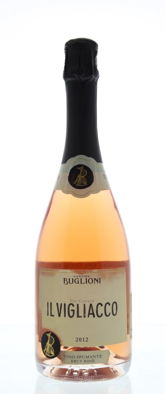 Buglioni Il Vigliacco Spumante Brut Rose 2012 Front Bottle Shot