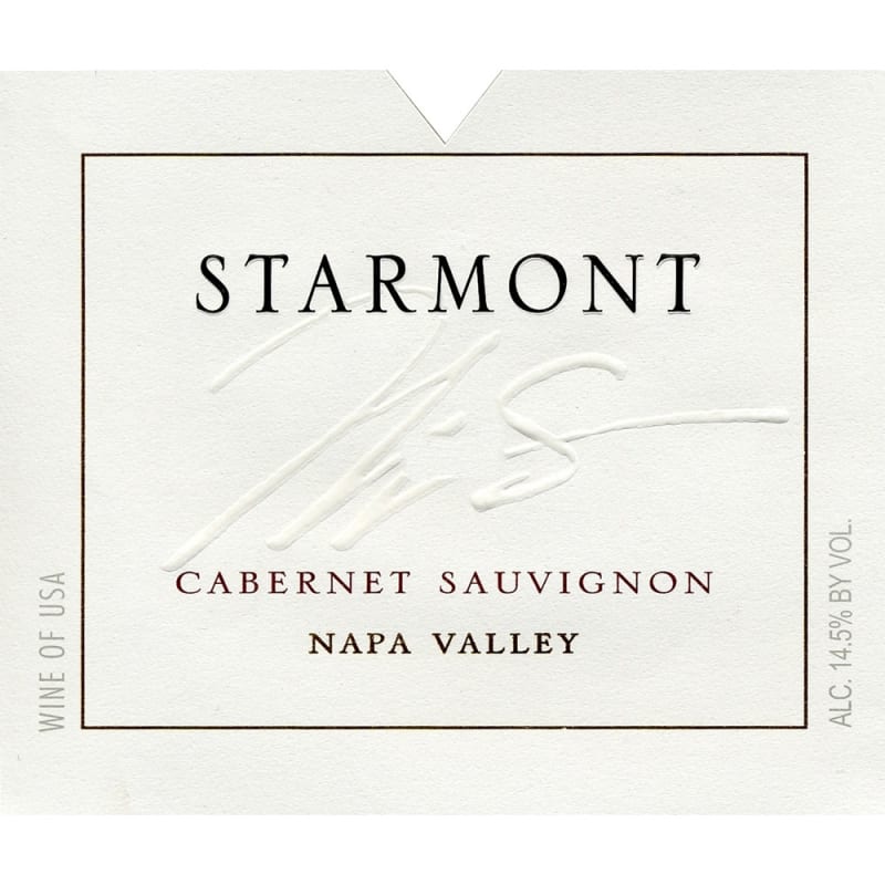 Starmont Cabernet Sauvignon 2010 Front Label