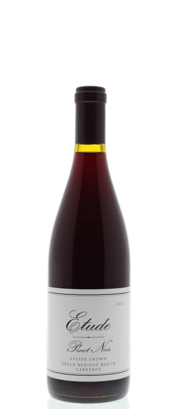 Etude Carneros Estate Pinot Noir 2012 Front Bottle Shot