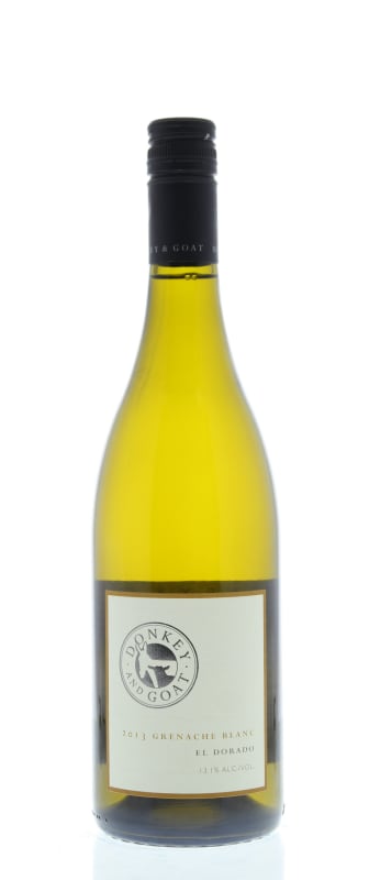 Donkey & Goat Grenache Blanc 2013 Front Bottle Shot
