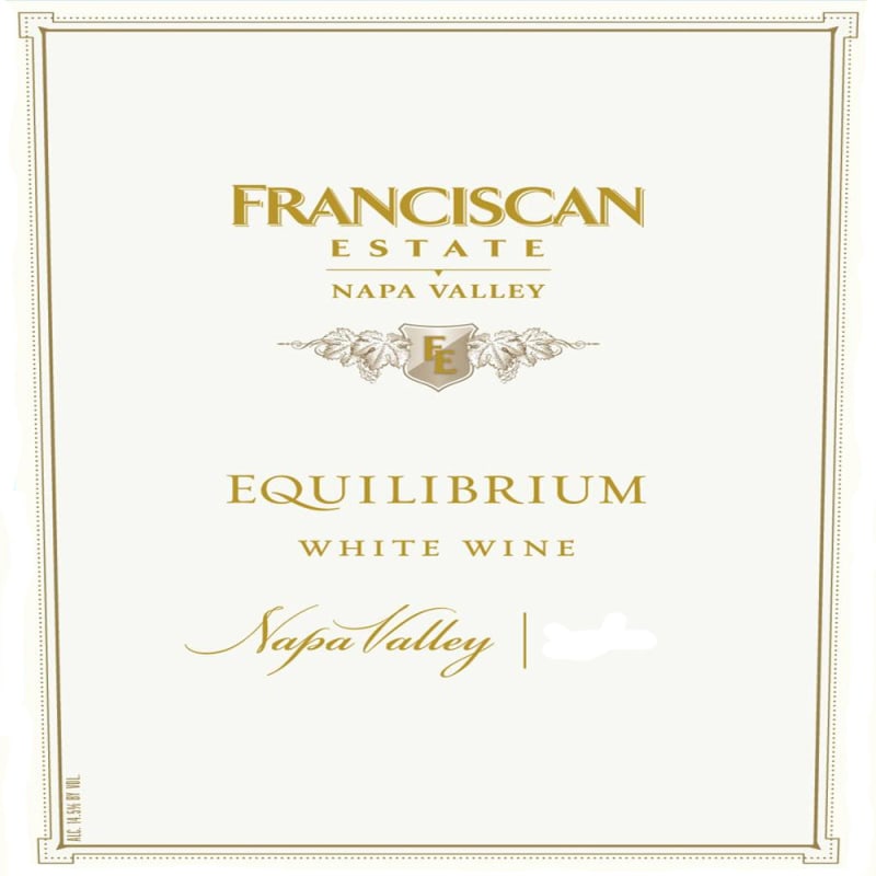 Franciscan Estate Equilibrium 2013 Front Label