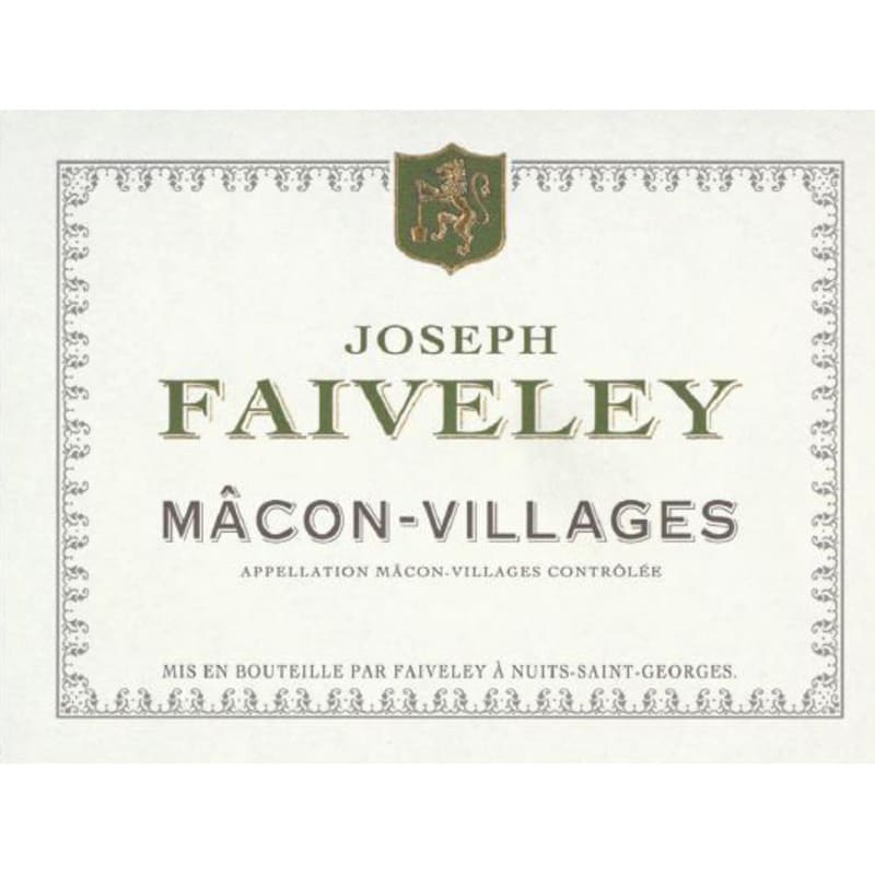Faiveley Macon Villages 2012 Front Label