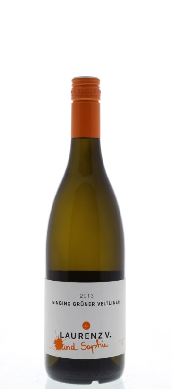 Laurenz V Singing Gruner Veltliner 2013 Front Bottle Shot