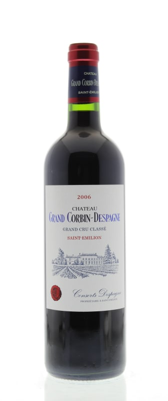 Chateau Grand Corbin-Despagne 2006 Front Bottle Shot