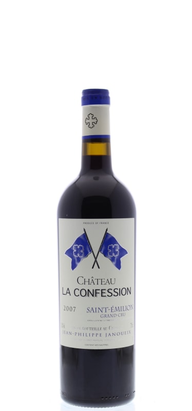 Chateau La Confession 2007 Front Bottle Shot