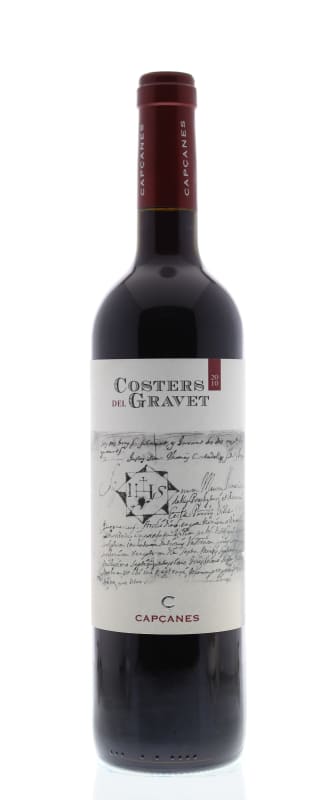 Celler de Capcanes Costers del Gravet 2010 Front Bottle Shot