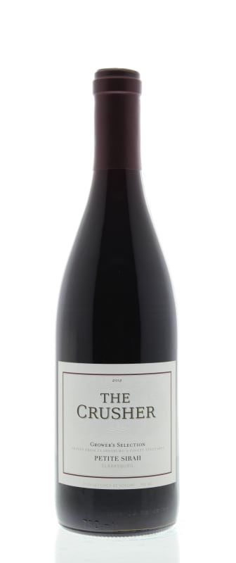The Crusher Petite Sirah 2012 Front Bottle Shot