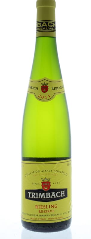 Maison Trimbach Reserve Riesling 2011 Front Bottle Shot