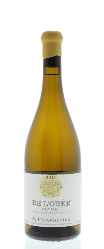 M. Chapoutier Ermitage de l'Oree Blanc 2011 Front Bottle Shot