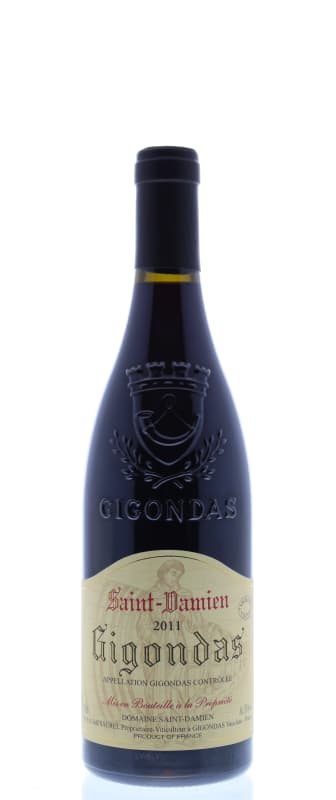 Domaine Saint-Damien Gigondas Vieilles Vignes 2011 Front Bottle Shot