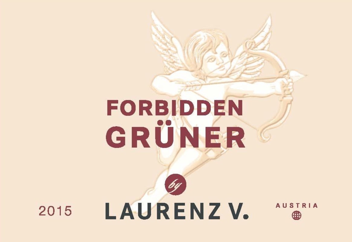 Laurenz V Forbidden Gruner Veltliner 2015 Front Label