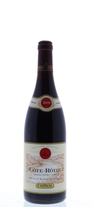 E. Guigal Cote Rotie Brune et Blonde 2010 Front Bottle Shot