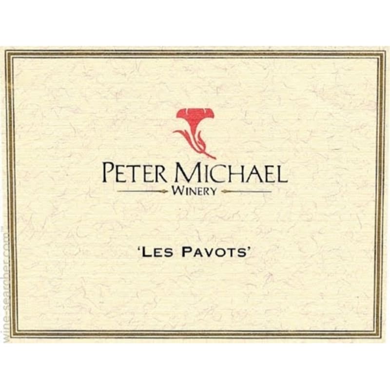 Peter Michael Les Pavots 2011 Front Label