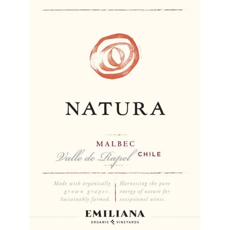 Natura Malbec 2011 Front Label