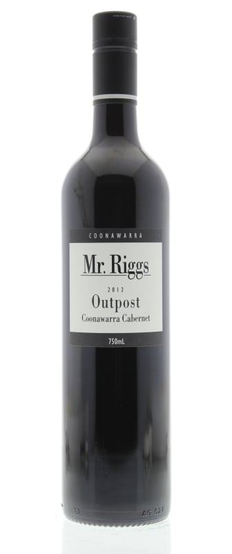 Mr. Riggs The Outpost Cabernet Sauvignon 2012 Front Bottle Shot