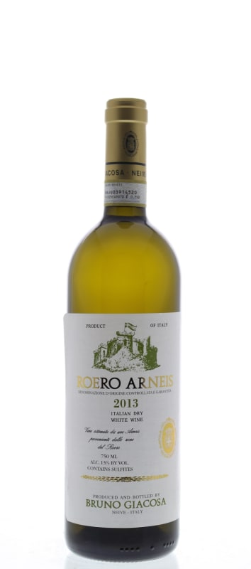 Bruno Giacosa Roero Arneis 2013 Front Bottle Shot