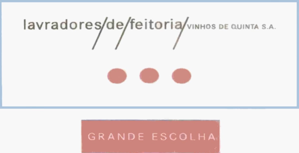 Lavradores de Feitoria Grande Escolha 2004 Front Label