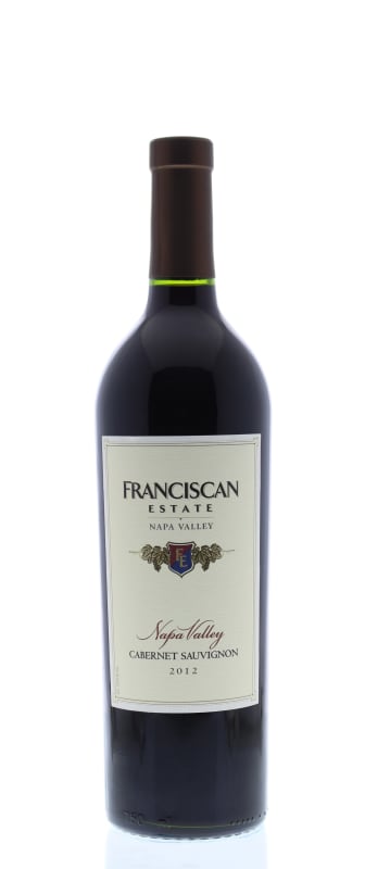 Franciscan Estate Cabernet Sauvignon 2012 Front Bottle Shot