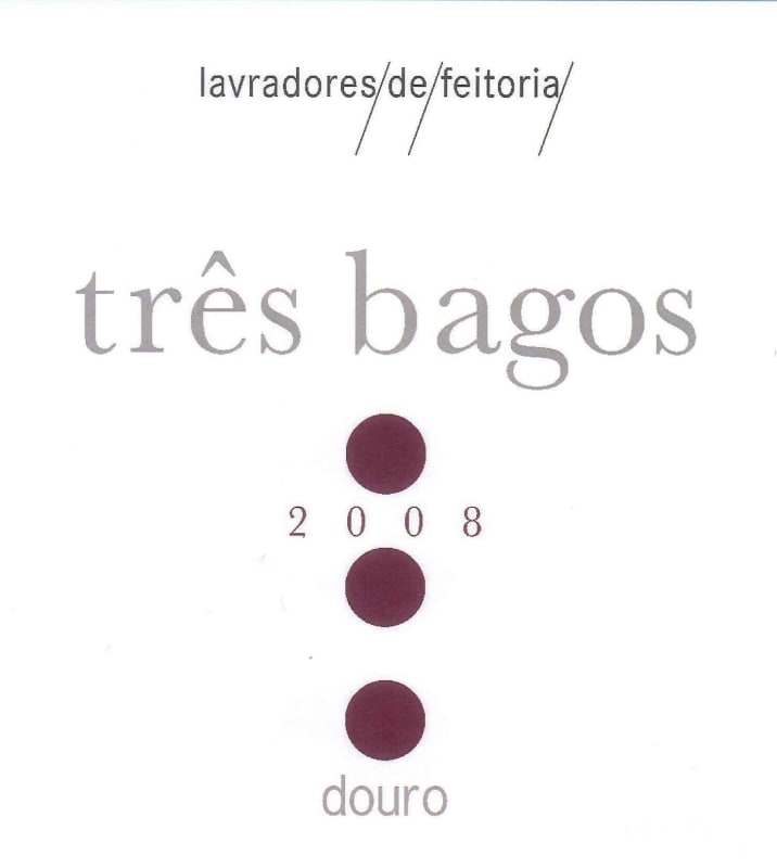 Lavradores de Feitoria Tres Bagos 2008 Front Label