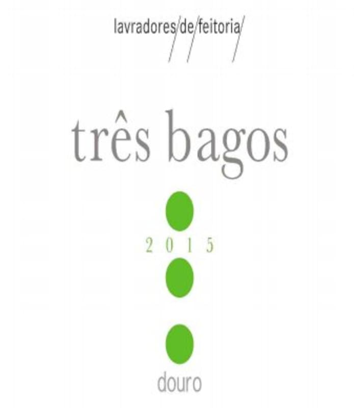 Lavradores de Feitoria Tres Bagos Branco 2015 Front Label