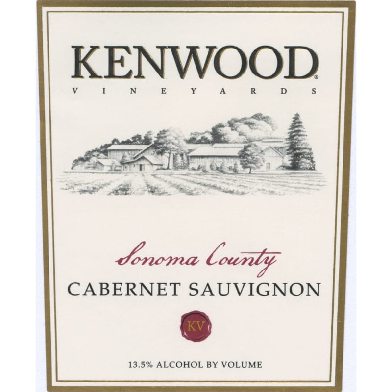 Kenwood Sonoma County Cabernet Sauvignon 2011 Front Label