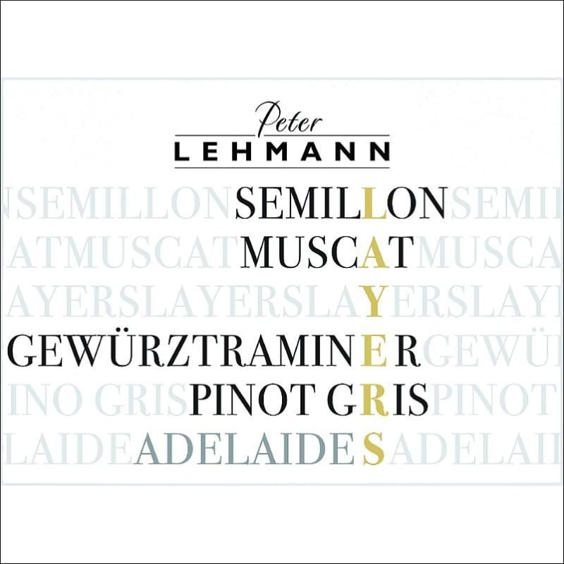 Peter Lehmann Layers White 2012 Front Label