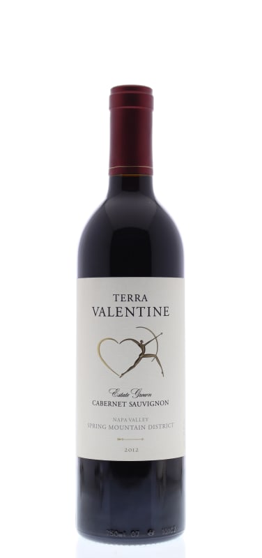 Terra Valentine Spring Mountain District Cabernet Sauvignon 2012 Front Bottle Shot