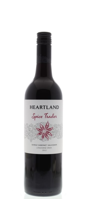 Heartland Spice Trader Shiraz Cabernet 2012 Front Bottle Shot
