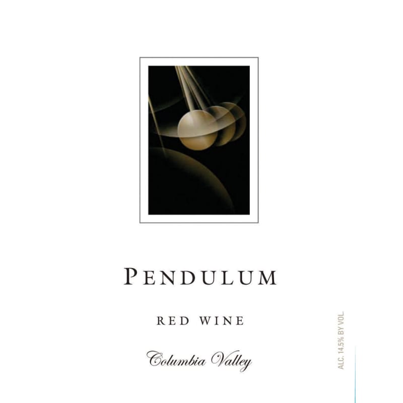 Pendulum Red Blend 2012 Front Label
