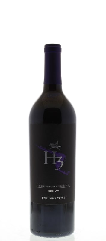 Columbia Crest H3 Merlot 2012 Front Bottle Shot