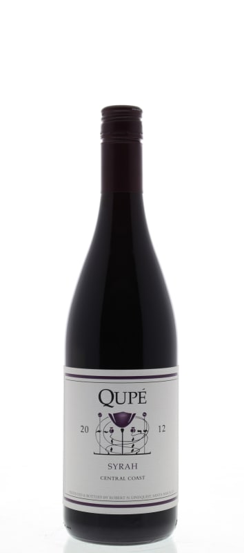 Qupe Central Coast Syrah 2012 Front Bottle Shot