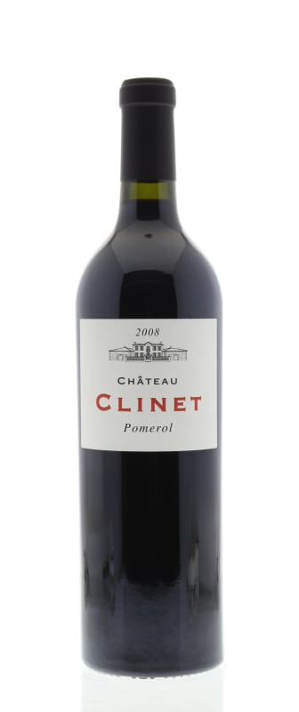 Chateau Clinet 2008 Front Bottle Shot