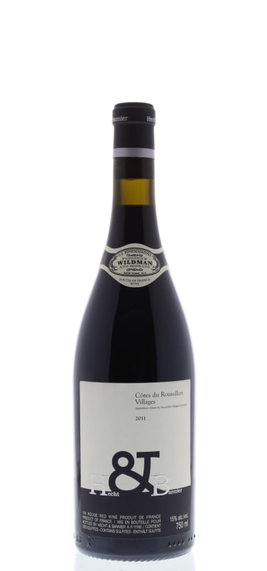 Hecht & Bannier Cotes du Roussillon Villages 2011 Front Bottle Shot