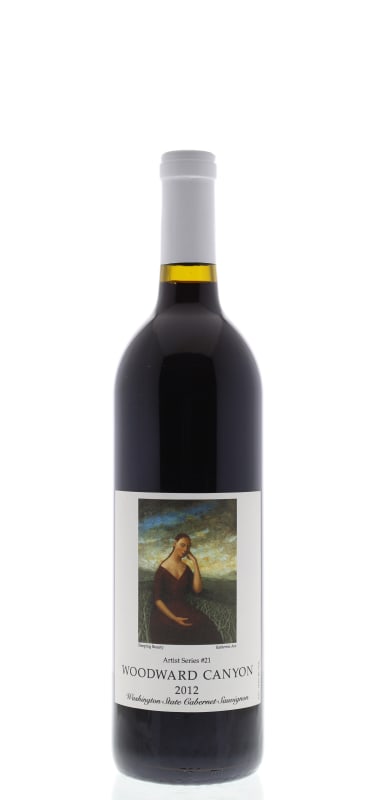 Woodward Canyon Artist Series Cabernet Sauvignon 2012 Front Bottle Shot