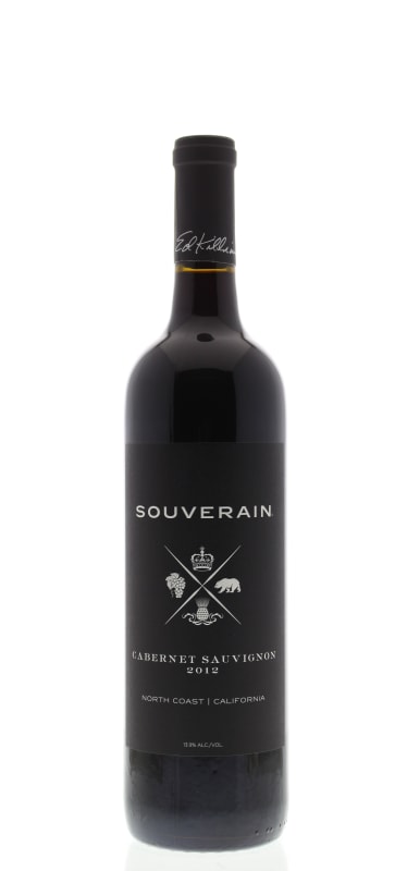 Chateau Souverain Cabernet Sauvignon 2012 Front Bottle Shot
