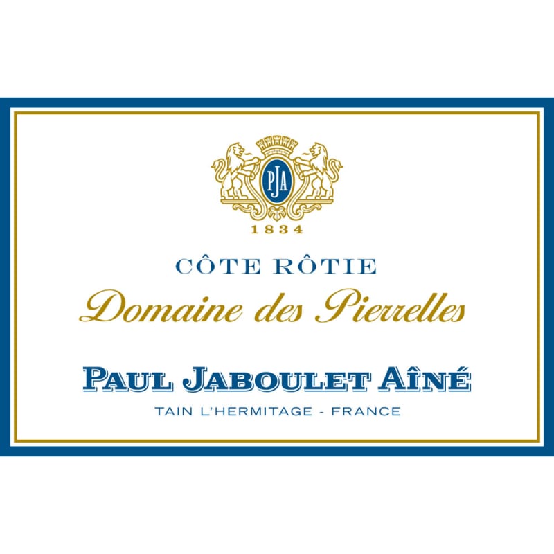 Jaboulet Cotes-Rotie Domaine des Pierrelles 2009 Front Label