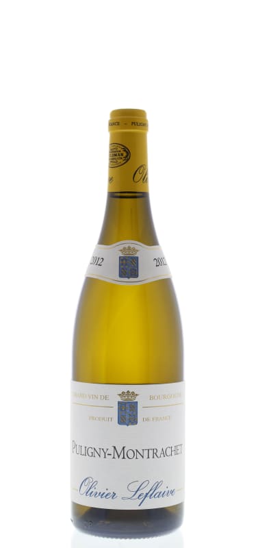 Olivier Leflaive Puligny-Montrachet 2012 Front Bottle Shot
