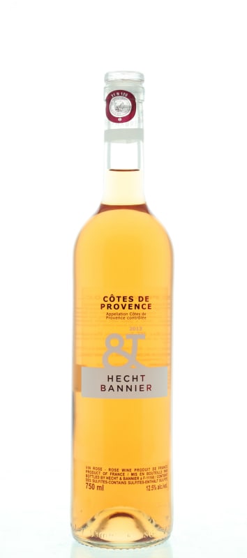 Hecht & Bannier Cotes de Provence Rose 2013 Front Bottle Shot