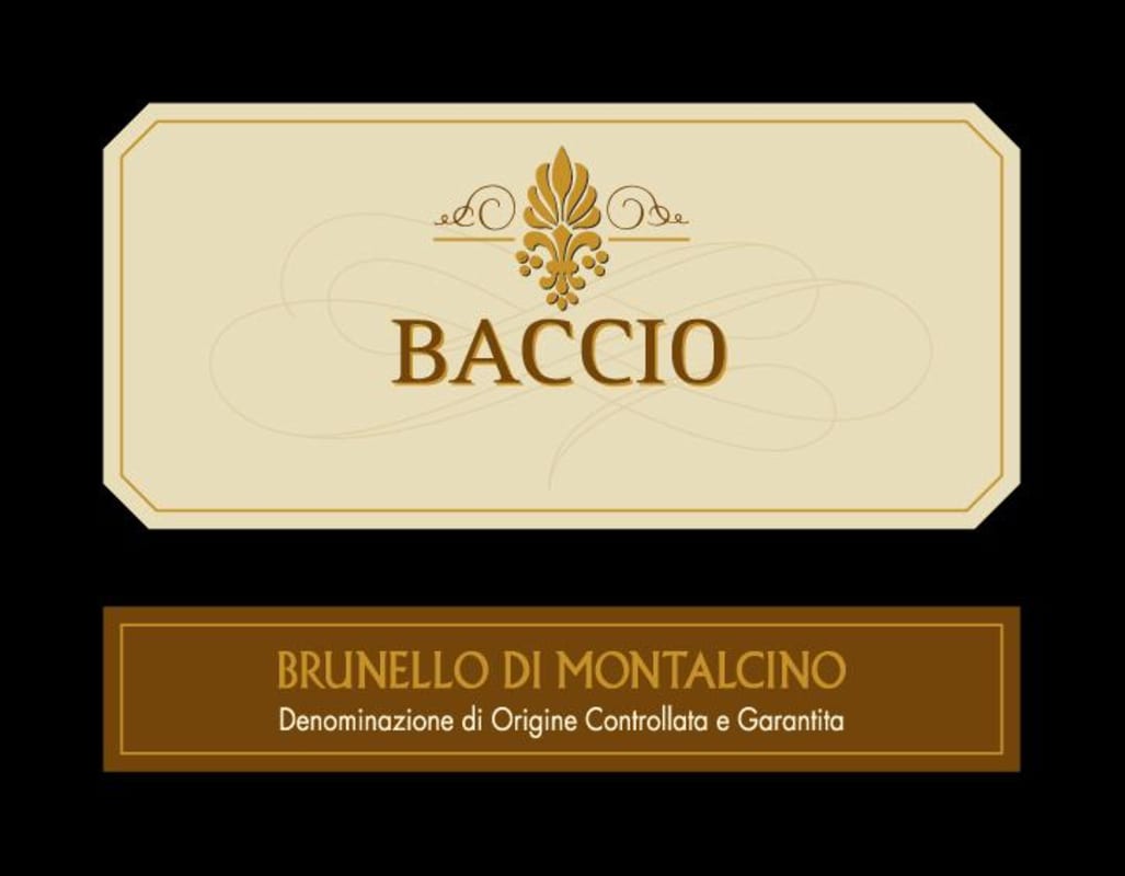 Le Chiantigiane Brunello di Montalcino Baccio 2006 Front Label