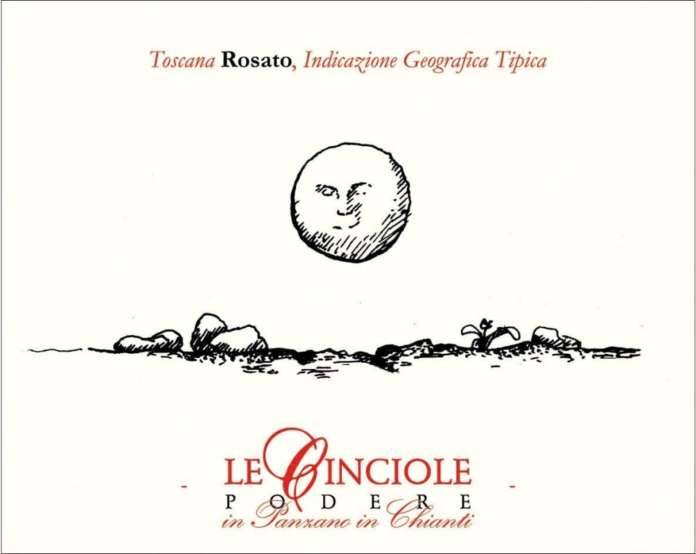 Le Cinciole Toscana Rosato 2012 Front Label