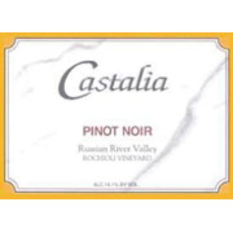 Castalia Rochioli Vineyard Pinot Noir 2010 Front Label