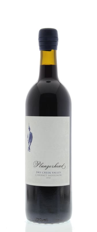 Plungerhead Dry Creek Cabernet Sauvignon 2012 Front Bottle Shot