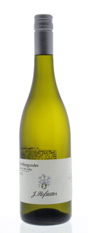 J. Hofstatter Pinot Blanco 2013 Front Bottle Shot
