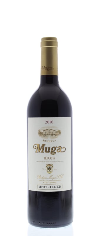 Bodegas Muga Reserva 2010 Front Bottle Shot