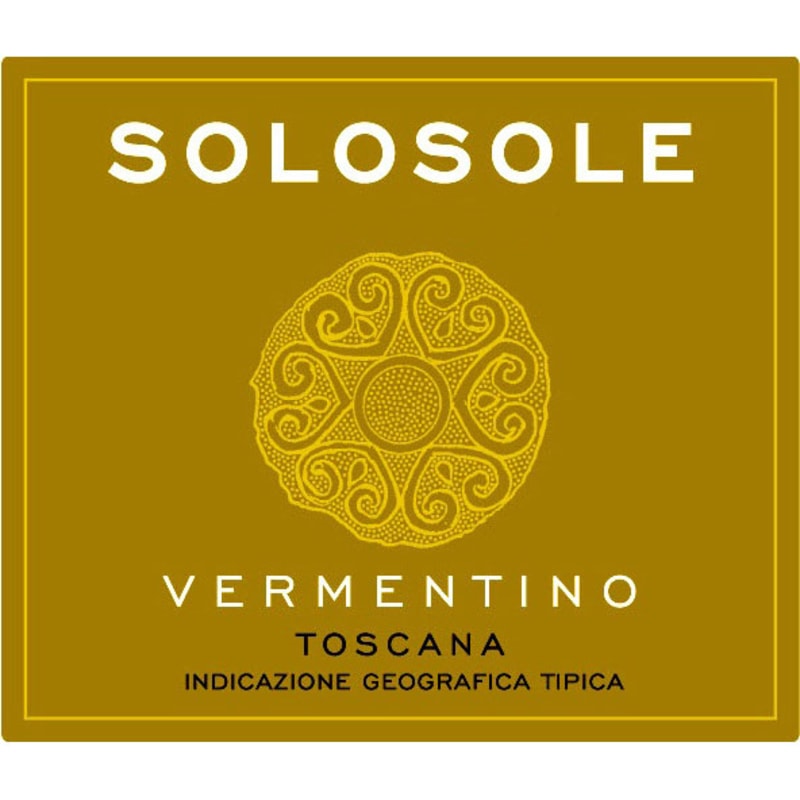 Poggio al Tesoro Solosole Bolgheri Vermentino 2013 Front Label