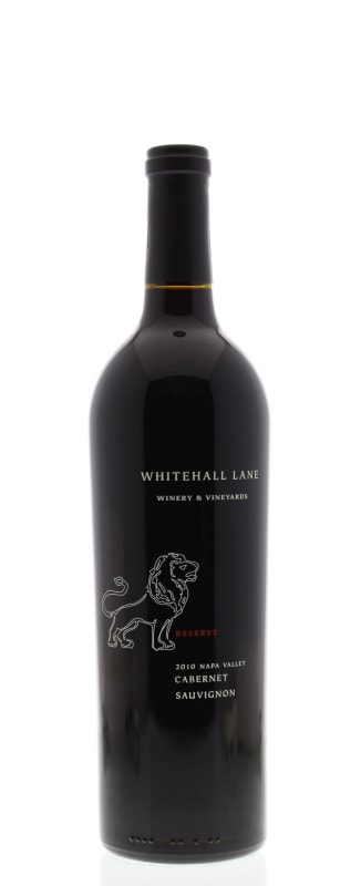 Whitehall Lane Reserve Cabernet Sauvignon 2010 Front Bottle Shot